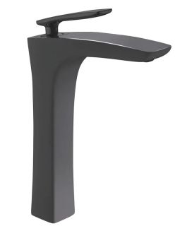 Смеситель для раковины Rose R2711H чёрный матовый